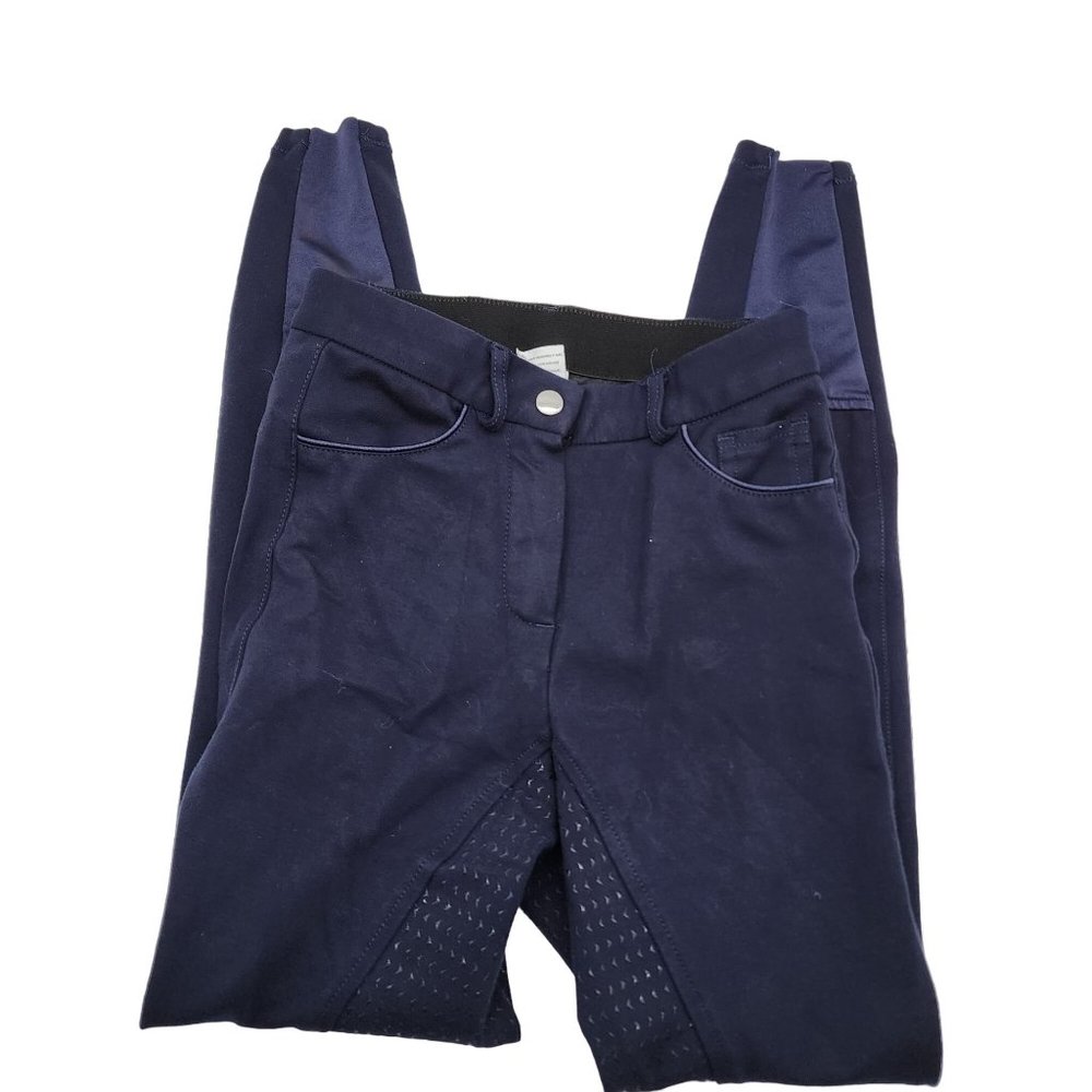 HR Farm CHRON Riding Breeches For Women Full Seat Silicone Pants size 22